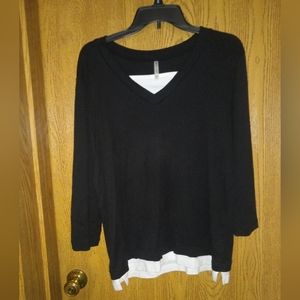 Layered Look Sweater